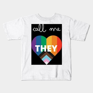 Call me they Kids T-Shirt